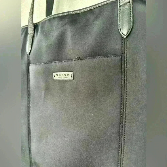 Coach Neoprene Black tote, EUC. Shoulder bag, limited edition! - Picture 2 of 7